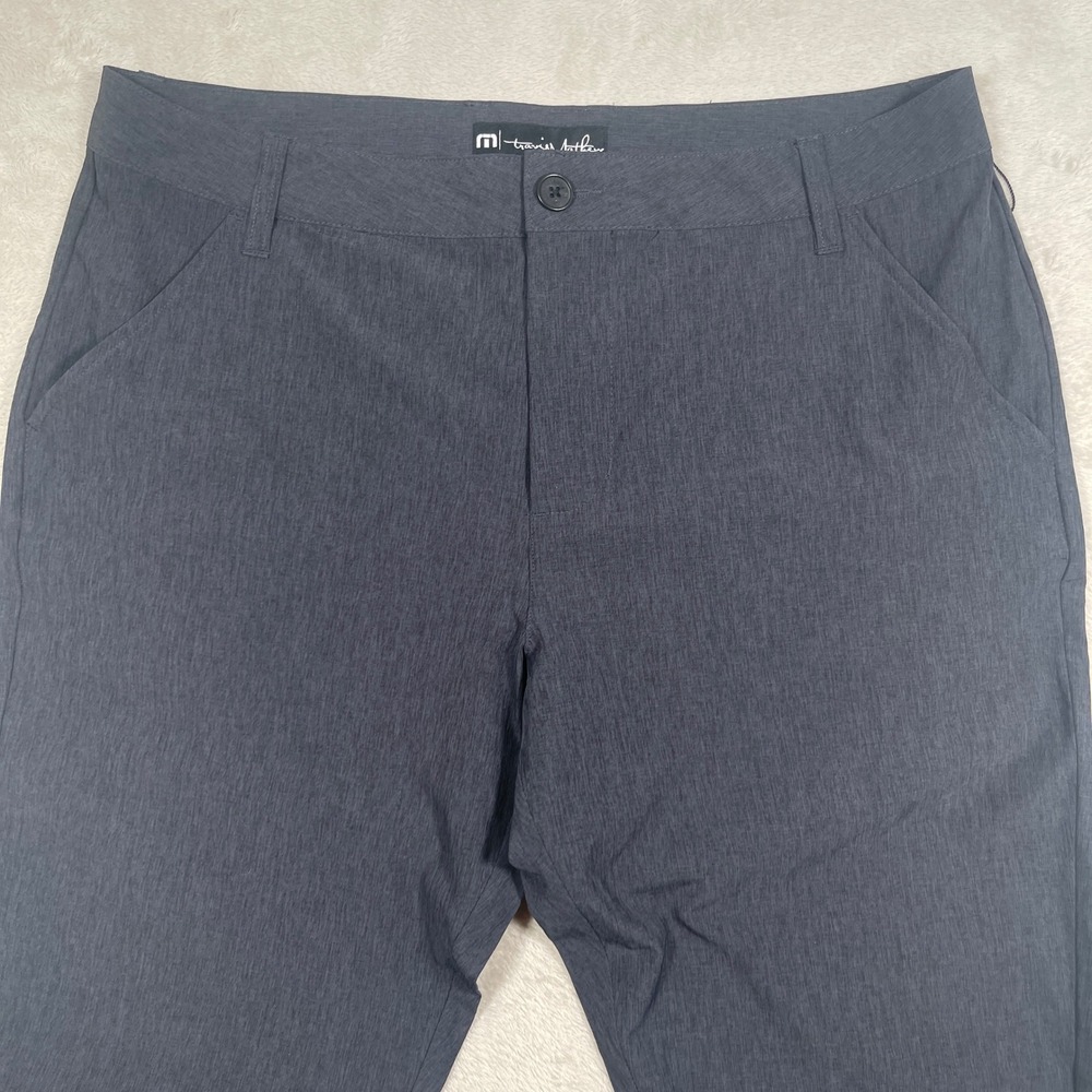 TravisMathew Pants Open to Close Men 34 Navy Stretch Performance Golf Trousers - Picture 3 of 9
